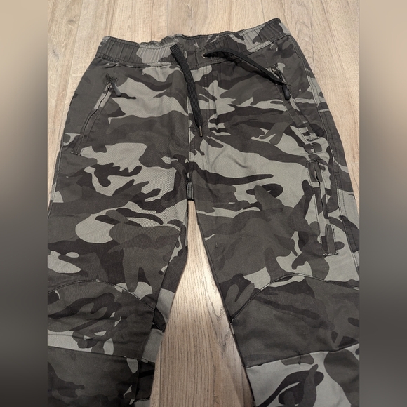 “C1RCA Camo Cargo Jogger Pants Zip Pocket Streetwear” - Picture 8 of 8
